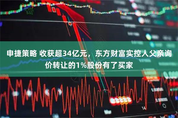 申捷策略 收获超34亿元，东方财富实控人父亲询价转让的1%股份有了买家
